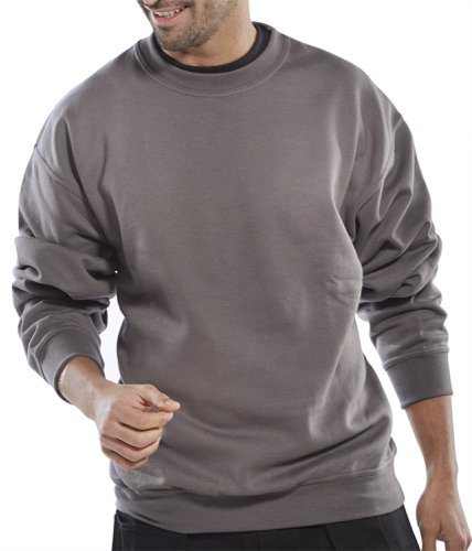 Beeswift Polycotton Sweatshirt Grey M