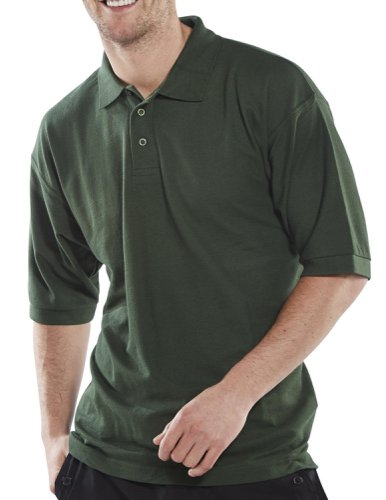 Beeswift Polo Shirt Bottle Green S
