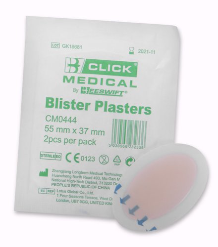 Click Medical Blister Plasters Pack Of 2 (Box of 2)
