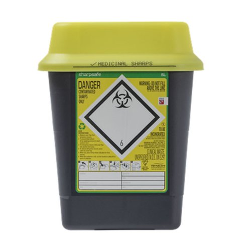 Sharp Safe Shaps Bin 5 Litre