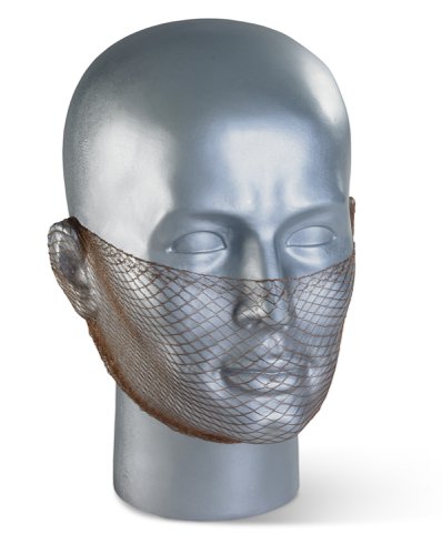 Beeswift Disposable Beard Snood Brown (Box of 12)