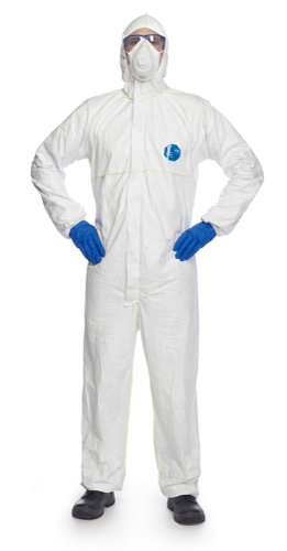 Dupont Tyvek 200 Easysafe Coverall White M