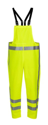 Hydrowear Vechta Hydrosoft High Visibility Waterproof Bib and Brace Saturn Yellow L