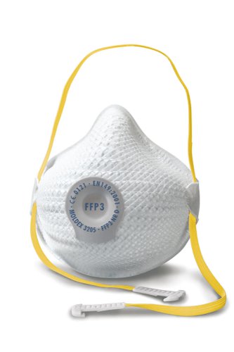 Moldex 3205 FFP3V Nr D Face Mask Medium / Large (Box of 10)