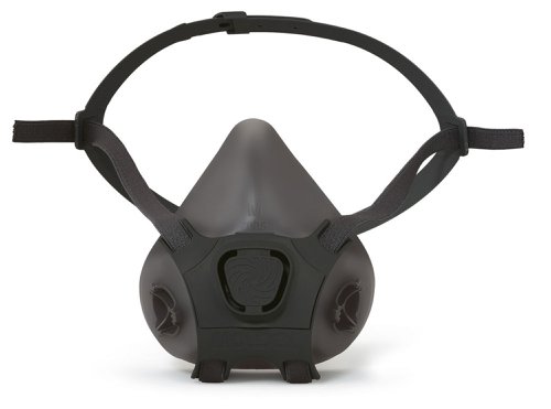 Moldex 7005 Silicone Half Mask Size Medium Black M