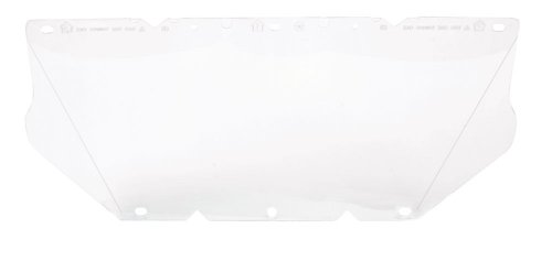 MSA V-Gard General Purpose Pc Sheet Visor Chinguard Compat Clear