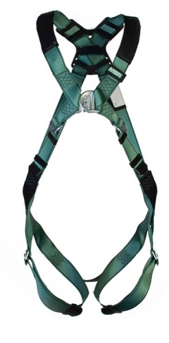 MSA Large V-Form Back / Chest D-Ring Qwik- Fit Harness Large