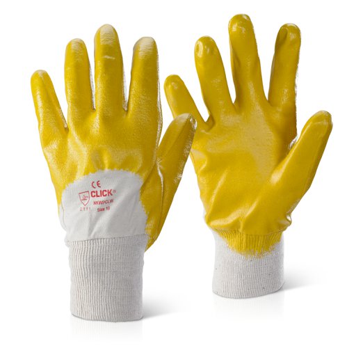 Beeswift Nitrile K / W P / C L / W Yellow 08 Yellow 10 (Box of 10)