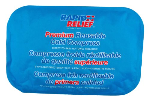 Rapid Aid Premium Reusable Cold Compress 8”X 12”