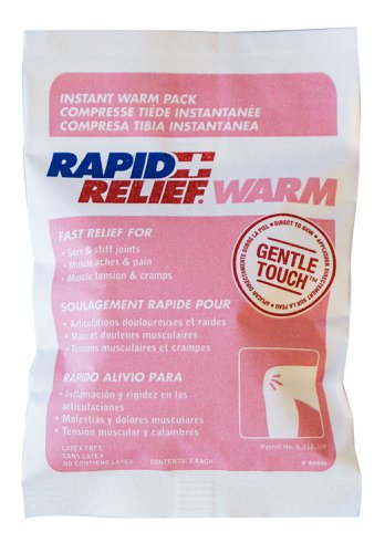 Rapid Aid Instant Warm Pack C / W Gentle Touch Technology Small 4”X 6”