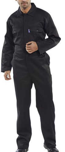 Beeswift Regular Boilersuit Black 48