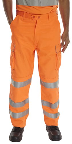 Beeswift Railspec Trousers Orange 32S
