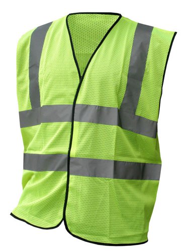 Beeswift High Visibility Mesh Vest Saturn Yellow L