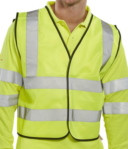 Beeswift Short Waistcoat App G Saturn Yellow L