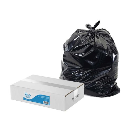 Compactor Sack Black Heavy Duty (100) PS3210