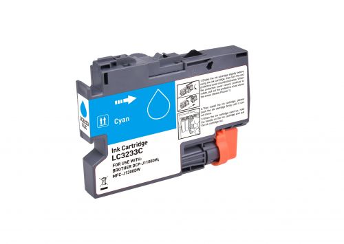Compatible Brother LC3233C Cyan Ink Cartridge
