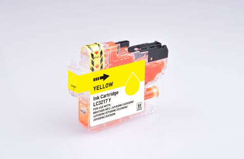 Compatible Brother LC3217Y Yellow Ink Cartridge