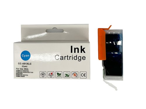 Compatible Canon CLI-551XLC Cyan Inkjet