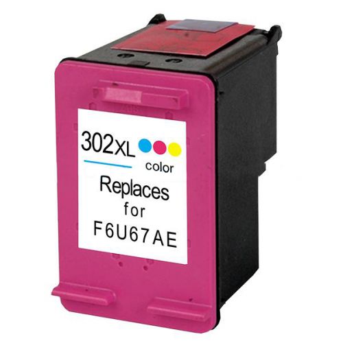 Remanufactured HP 302XL Colour Hi Cap F6U67AE Inkjet