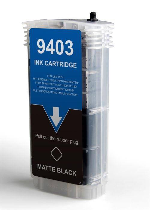 Remanufactured HP 72 Matte Black Hi Cap C9403A Inkjet