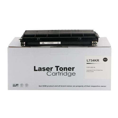 Remanufactured Lexmark C734BK Black C734A2KG Toner