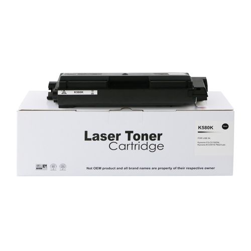 Compatible Kyocera TK580BK Black Toner