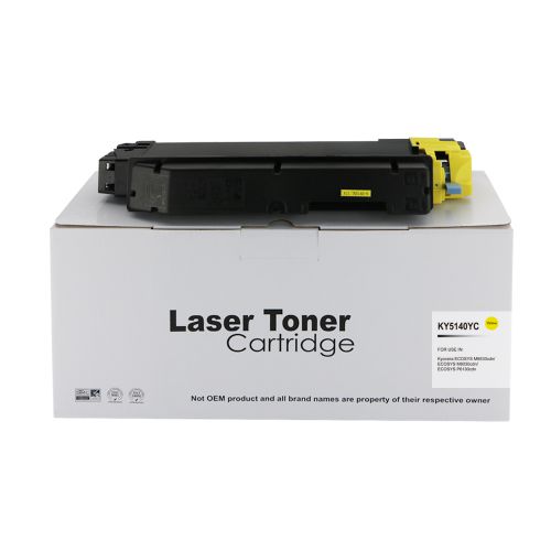 Compatible Kyocera TK5140Y Yellow Toner