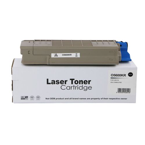 Remanufactured OKI C5600BK Black 43324408 Toner