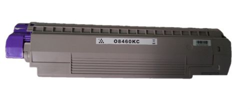 Remanufactured OKI ES8460BK Black 44059232 Toner