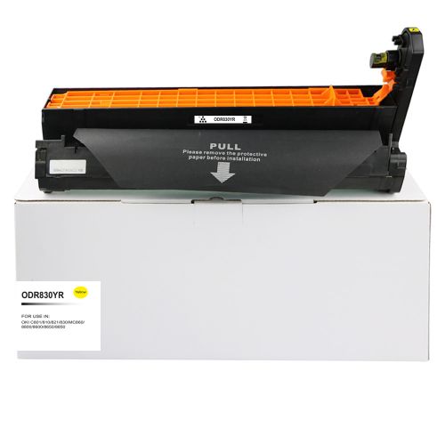 Remanufactured OKI C801Y Yellow 44064009 Drum Unit