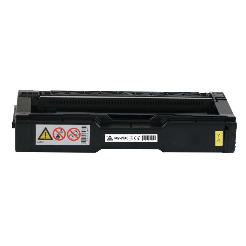 Compatible Ricoh 407719 SPC252Y Yellow Ultra Hi Cap Toner