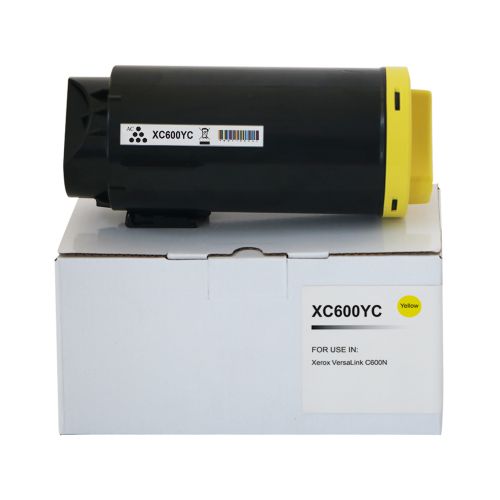 Compatible Xerox C600Y Yellow 106R03898 Toner