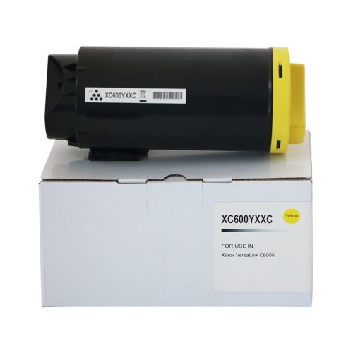 Compatible Xerox C600EHY Yellow Extra Hi Cap 106R03922 Toner