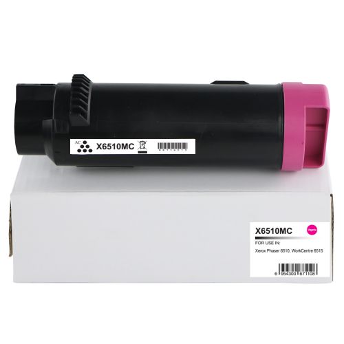 Compatible Xerox Phaser 6510 Hi Cap Magenta Toner 106R03478 2,400 Pages