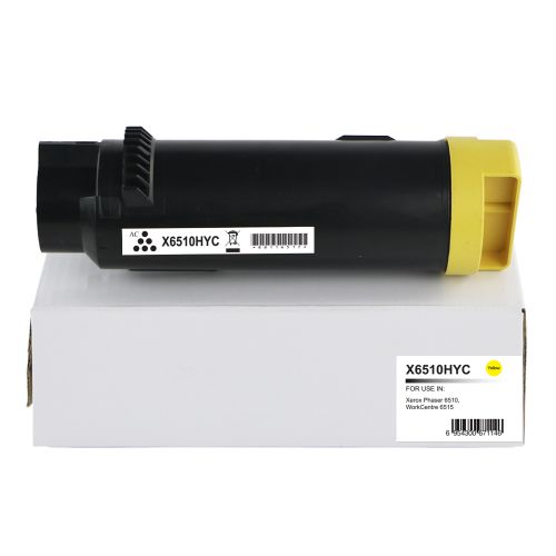 Compatible Xerox Phaser 6510 Extra Hi Cap Yellow Toner 106R03692 4,300 Pages