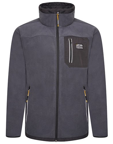JCB Trade Fleece Full Zip Steel Blue S