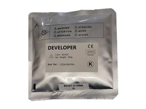 Compatible Konica Minolta DV512 Black Developer Bag