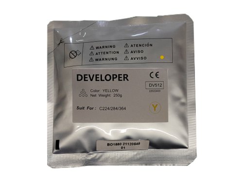 Compatible Konica Minolta DV512 Yw Developer Bag