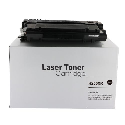 Remanufactured HP CE255X Hi Cap Toner