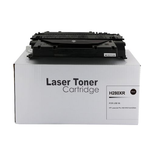 Remanufactured HP CF280X Hi Cap Toner