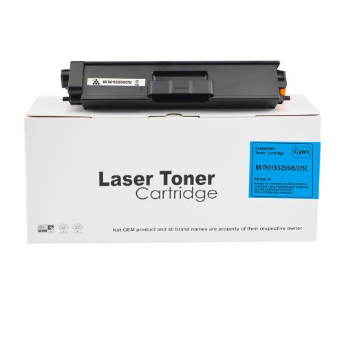 Remanufactured Brother TN325C Cyan Toner