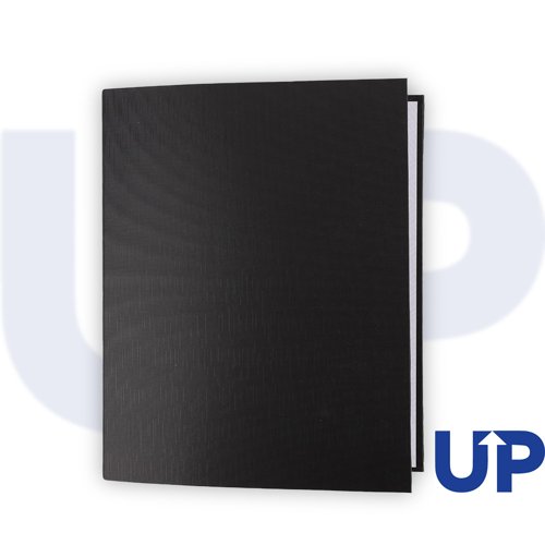 UP A4 25mm 2 Ring Binder - Black (10)