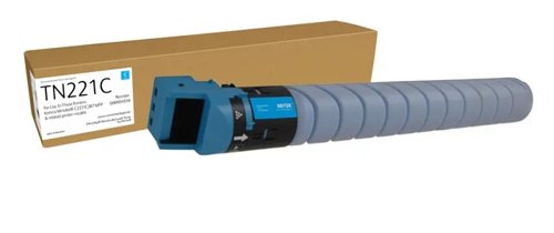 XET A3 Everyday Remanufactured Toner replaces Konica Minolta TN221C Cyan (A8K3430)