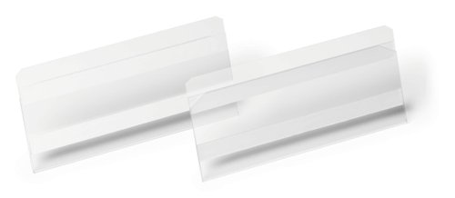 Durable Adhesive Pocket 150x67mm Clear