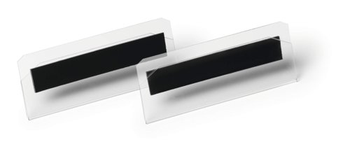 Durable Magnetic Pocket 100x38mm Clear