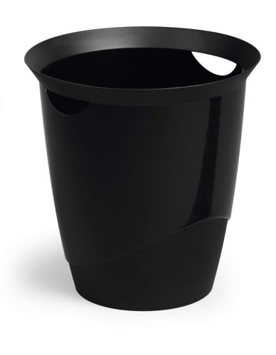 Durable TREND Waste Bin 16L Black