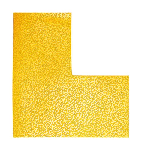 Durable Floor Shape L" Yellow"