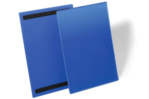 Durable Magnetic Pocket A4 Blue
