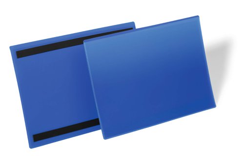 Durable Magnetic Pocket A4 Blue