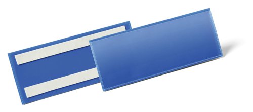 Durable Adhesive Pocket 210x74mm Blue